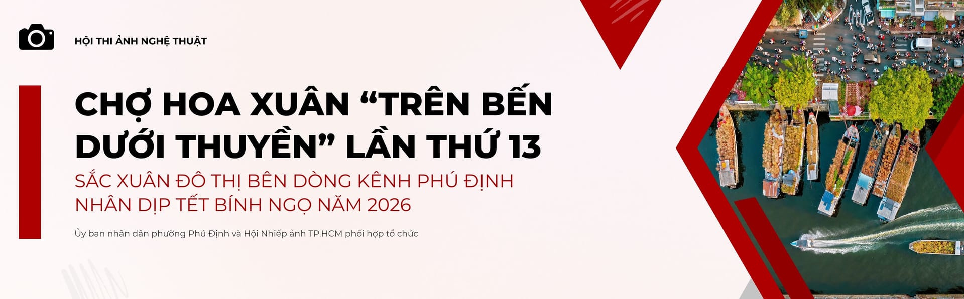 Chợ Hoa Xuân “Trên bến dưới thuyền” lần thứ 13 